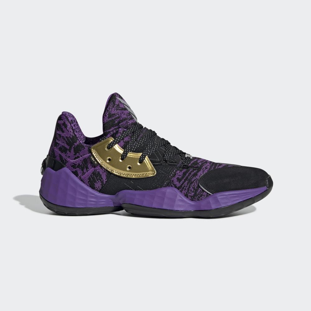 Adidas Harden Vol. 4 Star Wars Lightsaber Hrvatska - Muške Tenisice Za Košarku - Crne/Srebrne Metaln